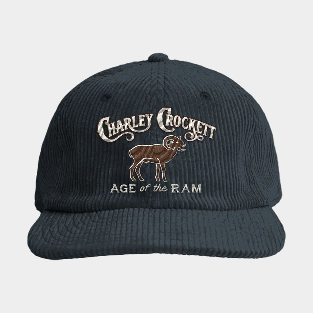 Charley Crockett Merch 2026 Age Of The Ram Corduroy Hat Embroidered Gift For Racing Lovers