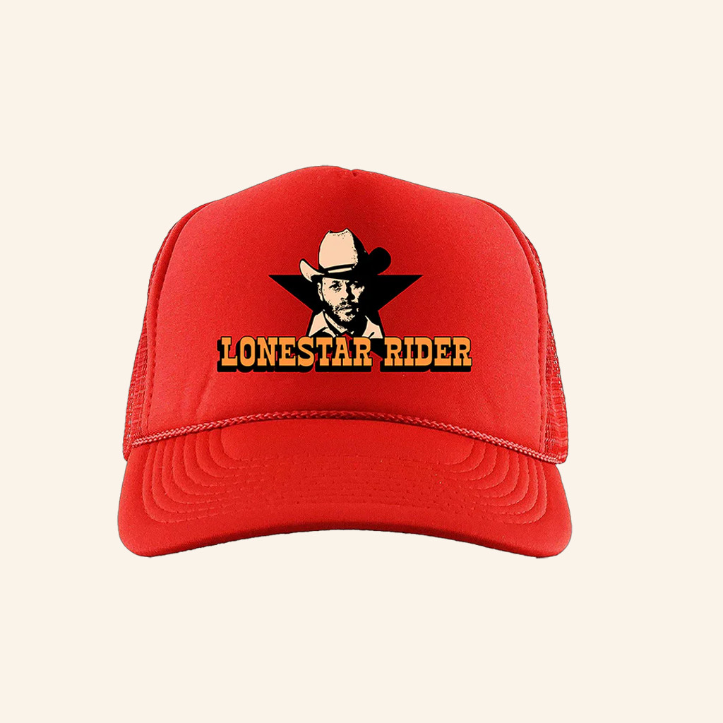 Charley Crockett Merch Lonestar Rider Trucker Hat Presents For Music Lovers