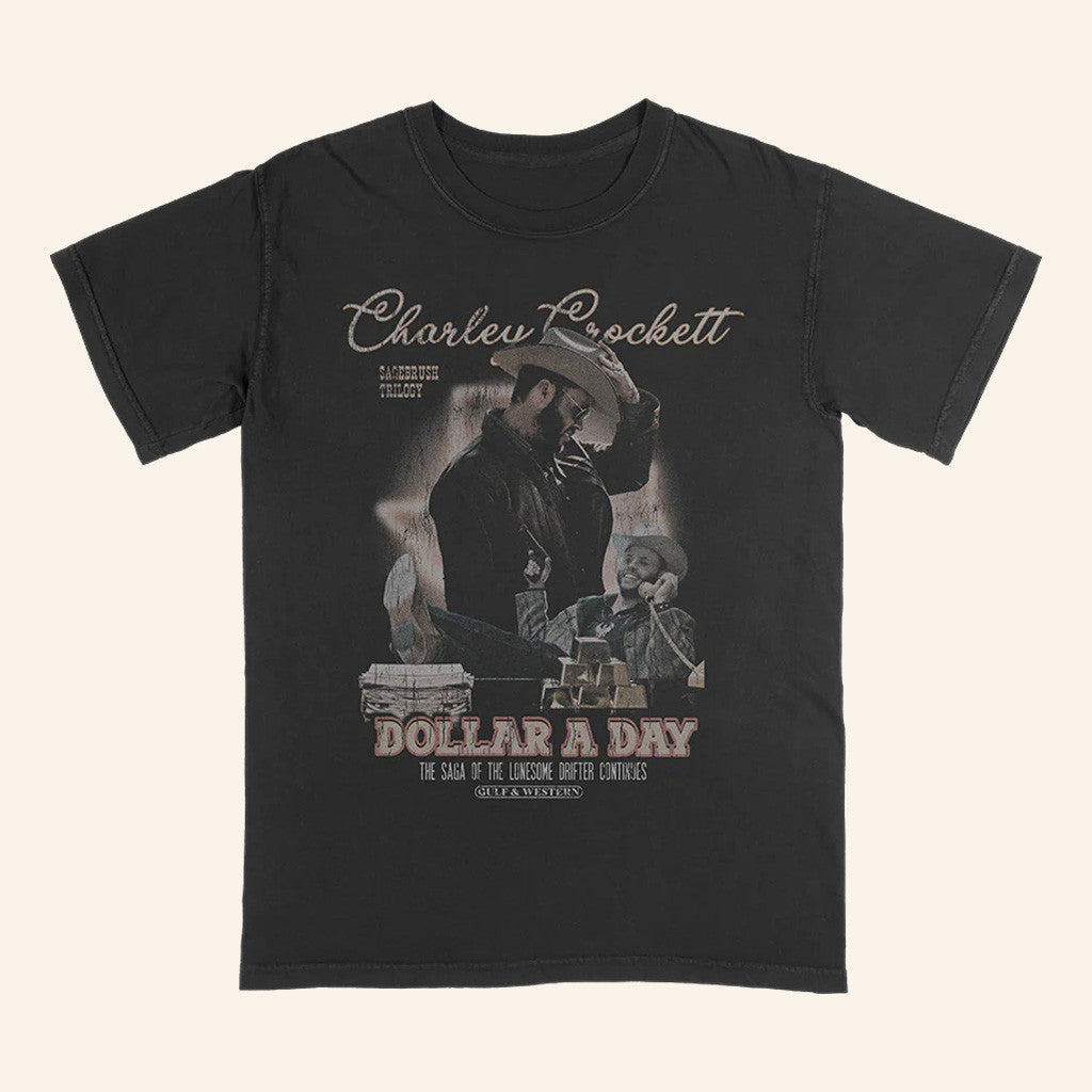 Charley Crockett Merch The Saga Continues T-Shirt Best Gifts For Him Charley Crockett Merch The Saga Continues T-Shirt Best Gifts For Him