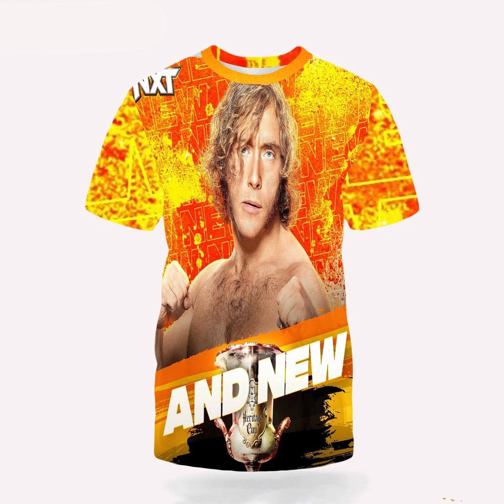 Charlie Dempsey Is The New Heritage Cup Champion WWE NXT 3D Shirt Gifts For Fans