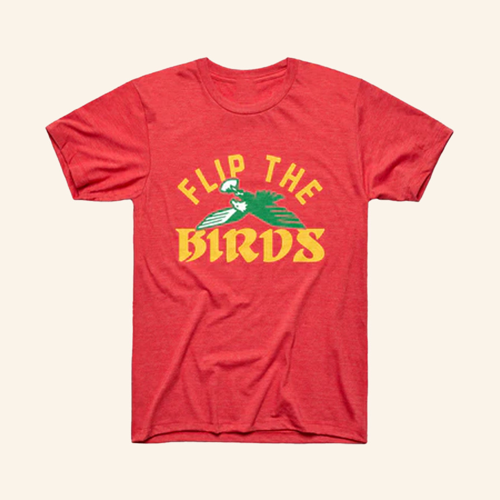 Charlie Hustle Merch Flip The Birds Shirt Best Gifts For Husband
