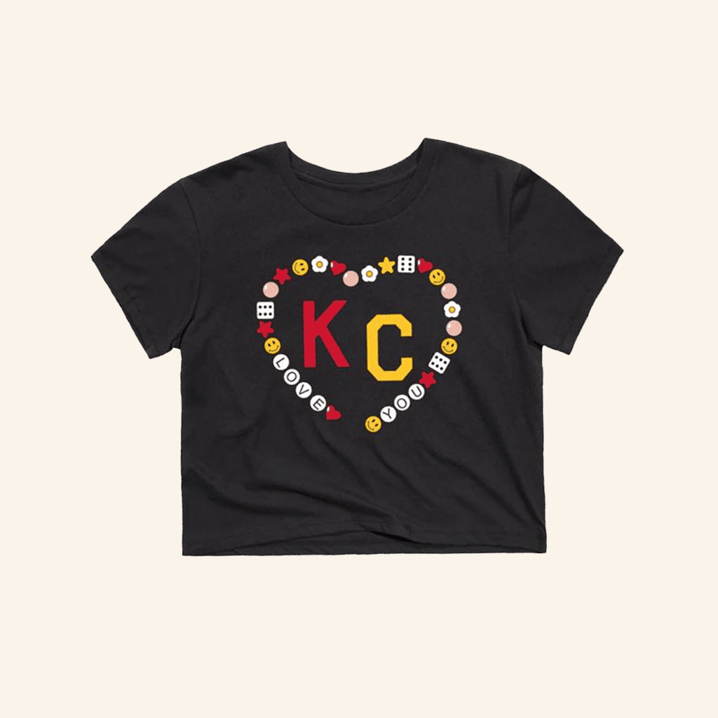 Charlie Hustle Merch Kc Friendship Bracelet Cropped Shirt Gifts For Wife Charlie Hustle Merch Kc Friendship Bracelet Cropped Shirt Gifts For Wife