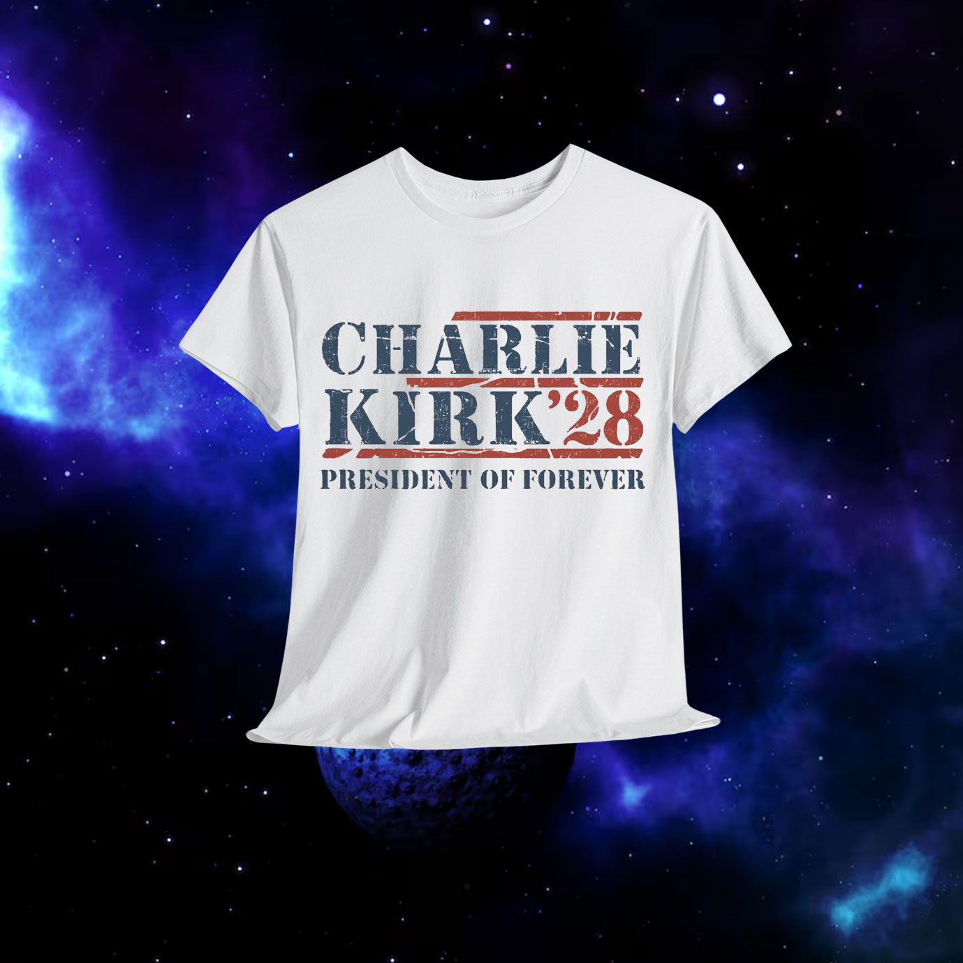 Charlie Kirk '28 President Of Forever Shirt