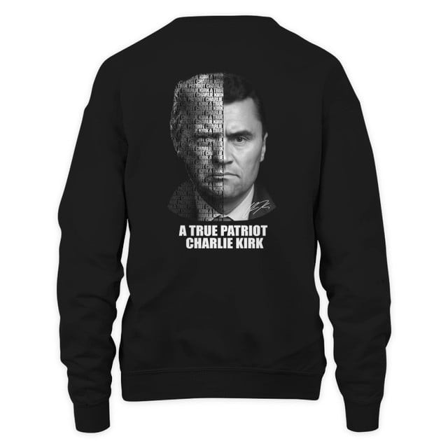 Charlie Kirk A True Patrioit Memorial Sweatshirt Gift For Human Right of Americans