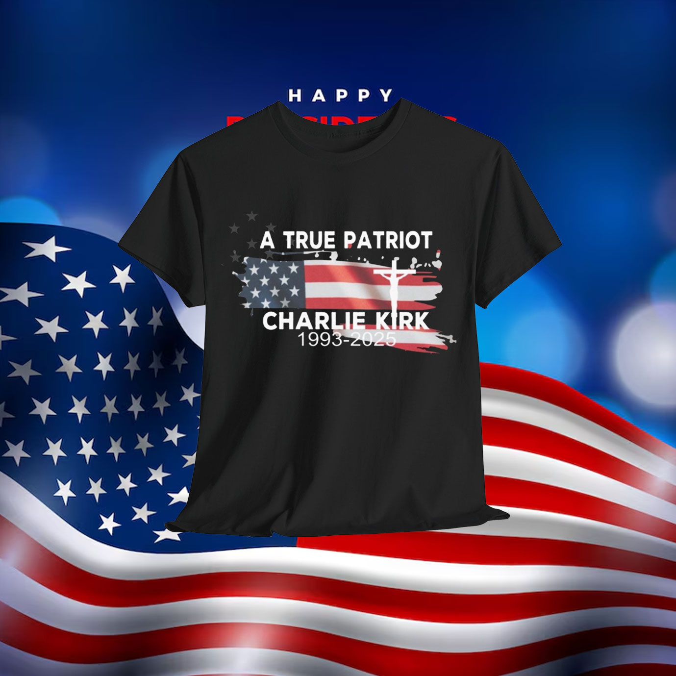 Charlie Kirk a True Patriot 1993-2025 Unisex Shirt