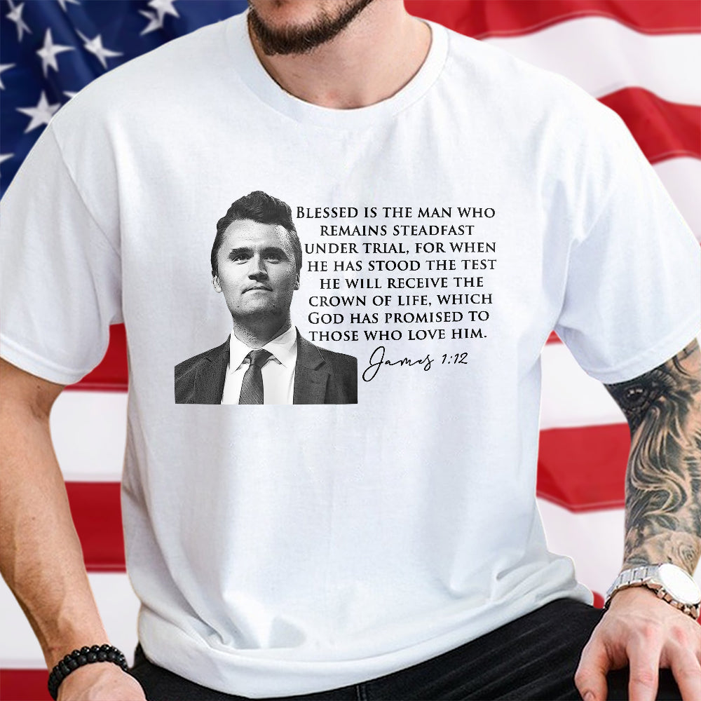 Charlie Kirk A True Patriot Biblical Bright Shirt Gift for Patriots