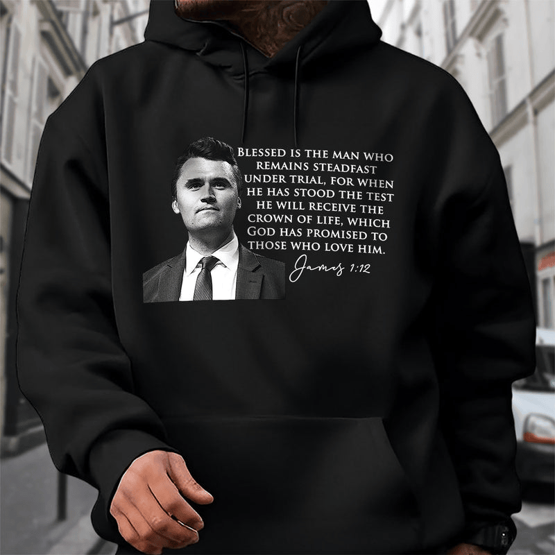 Charlie Kirk A True Patriot Biblical Hoodie
