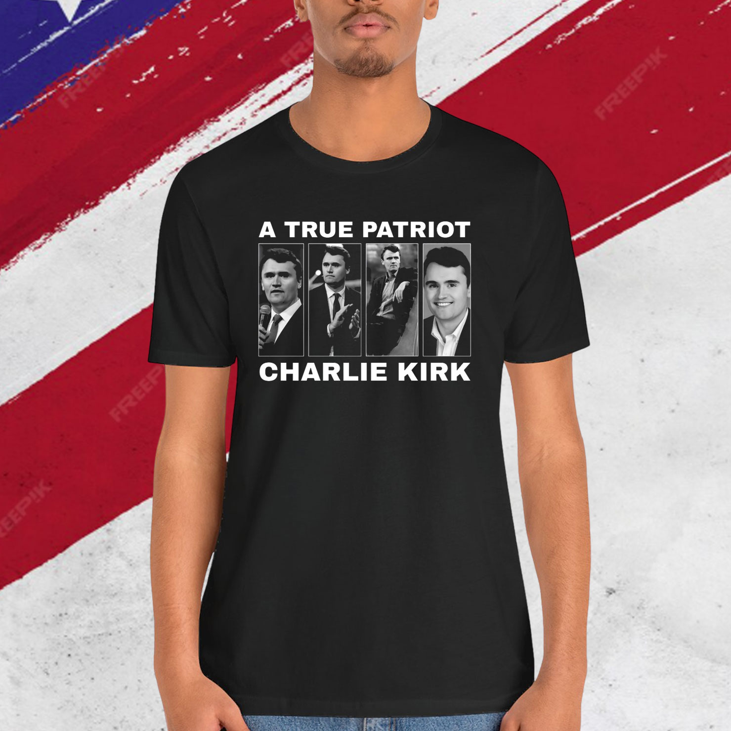 Charlie Kirk A True Patriot For 2025 Shirt