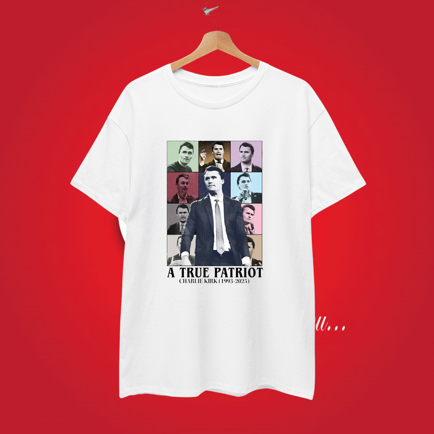 Charlie Kirk A True Patriot Freedom T-Shirt