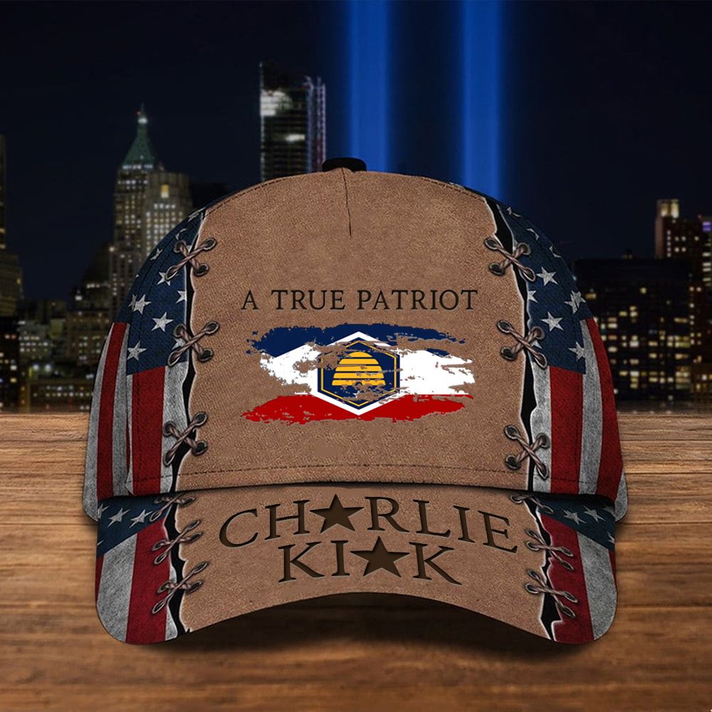 Charlie Kirk A True Patriot Hat Beehive Freedom TPUSA Freedom Baseball Cap For Proud Patriots