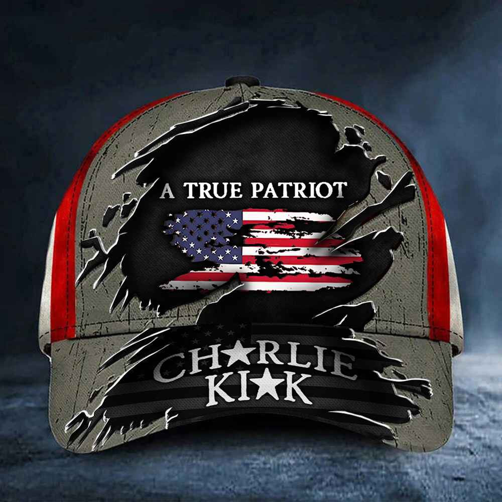 Charlie Kirk A True Patriot Hat Charlie Kirk Memorial Merch Best Gifts For Supporters
