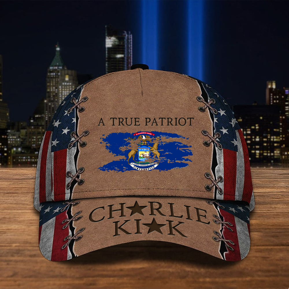Charlie Kirk A True Patriot Hat Great Lakes Freedom Forever In Our Hearts Best Baseball Cap