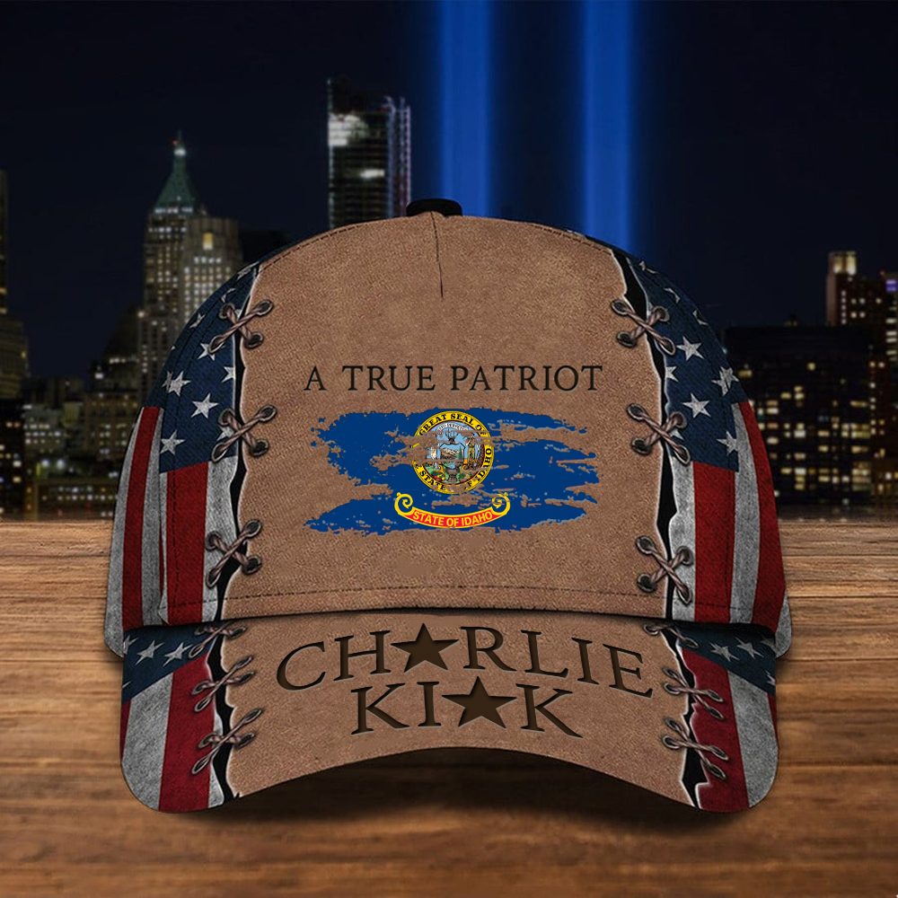 Charlie Kirk A True Patriot Hat Make America Charlie Kirk Peach State Patriot Merch For Friends