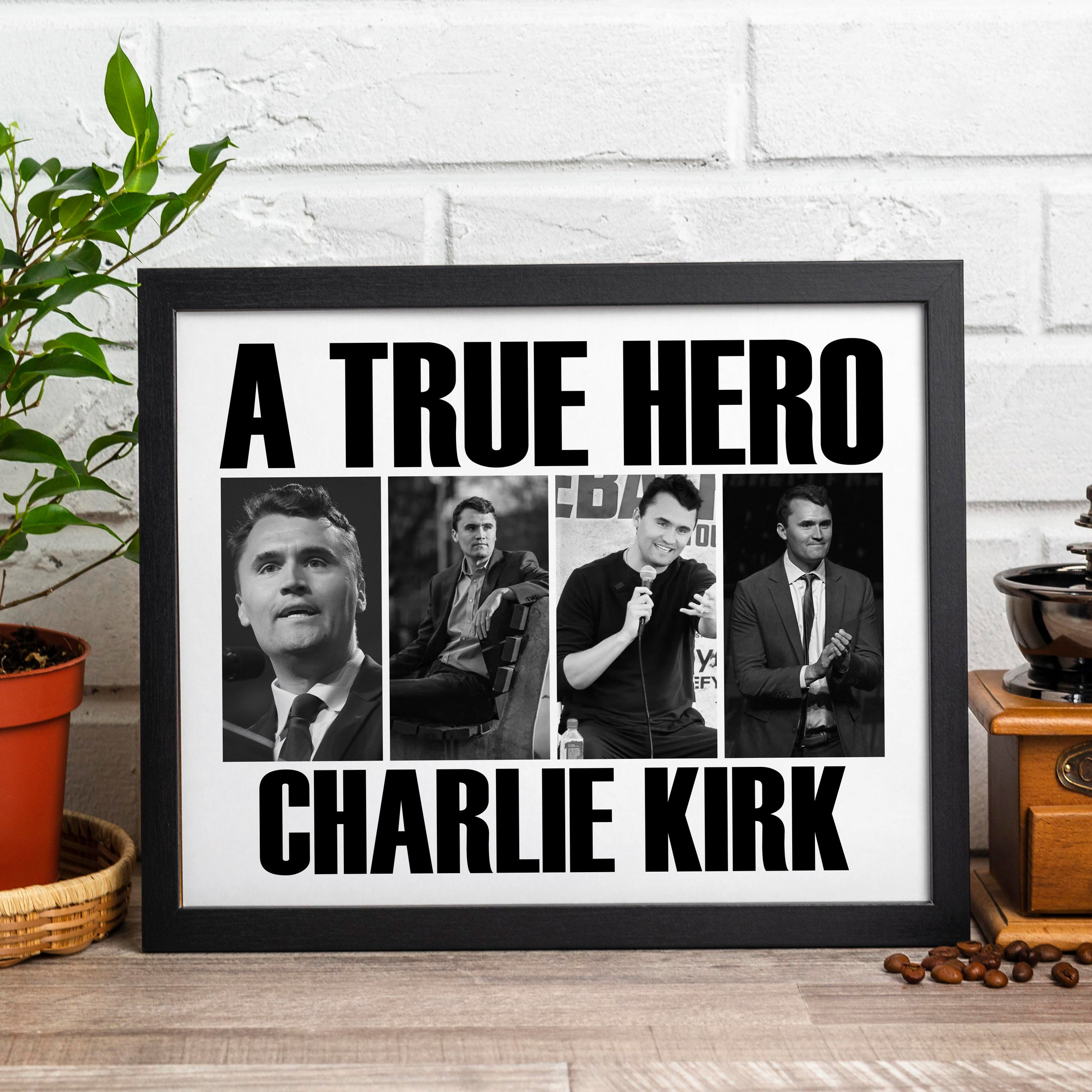 Charlie Kirk A True Patriot Poster Charlie Kirk 1993 2025 Tribute Idea Poster