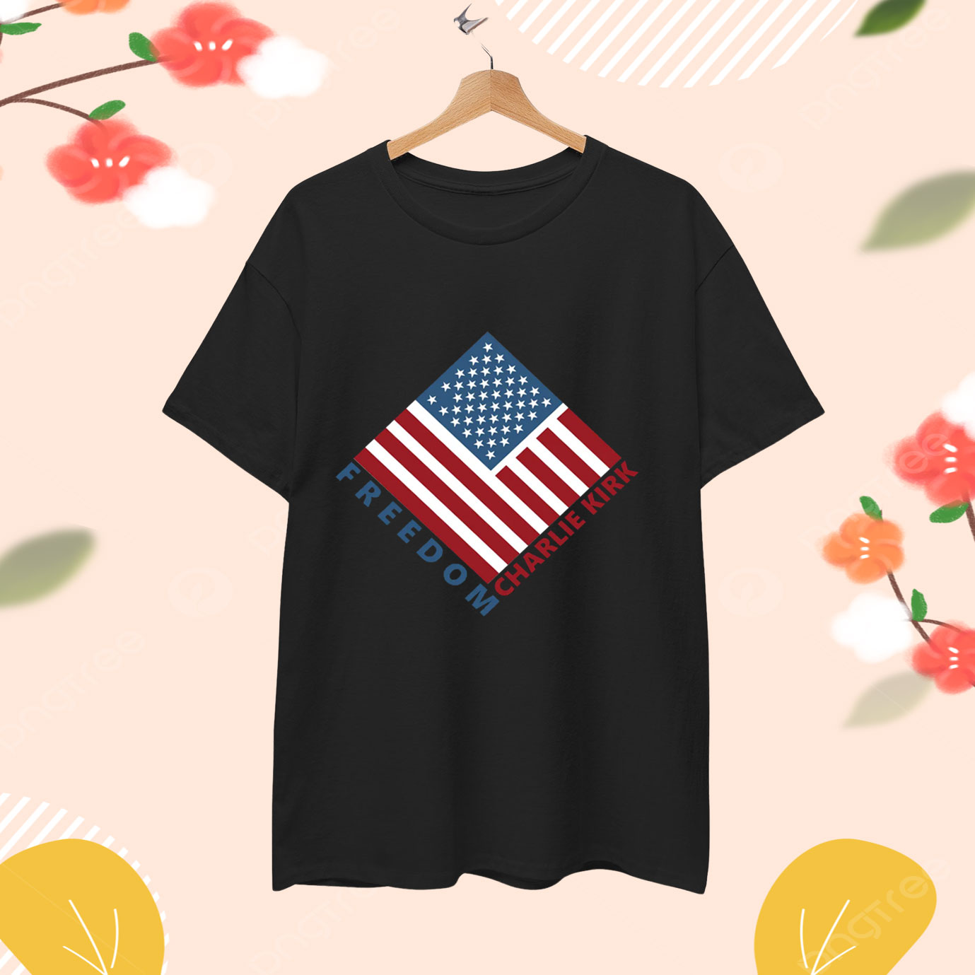 Charlie Kirk America Freedom T-Shirt