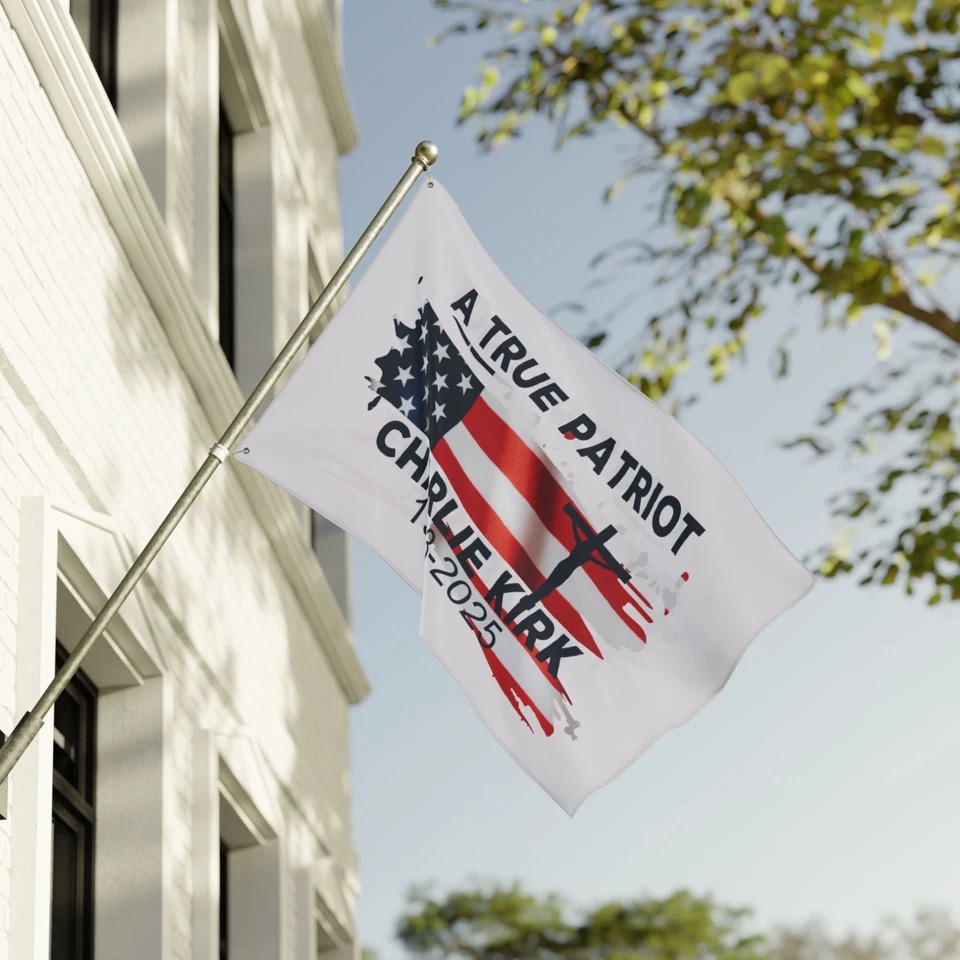 Charlie Kirk American Flag A True Patriot Charlie Kirk Flag Memorial Gifts