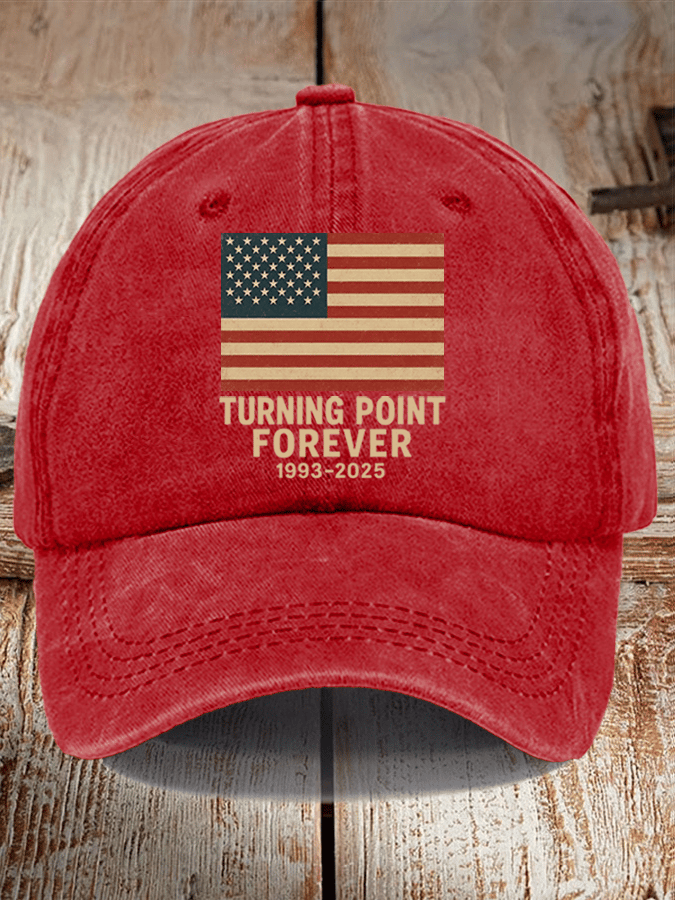 Charlie Kirk American Hat Turning Point Forever 1993 2025 R.I.P Memorial CK Presents