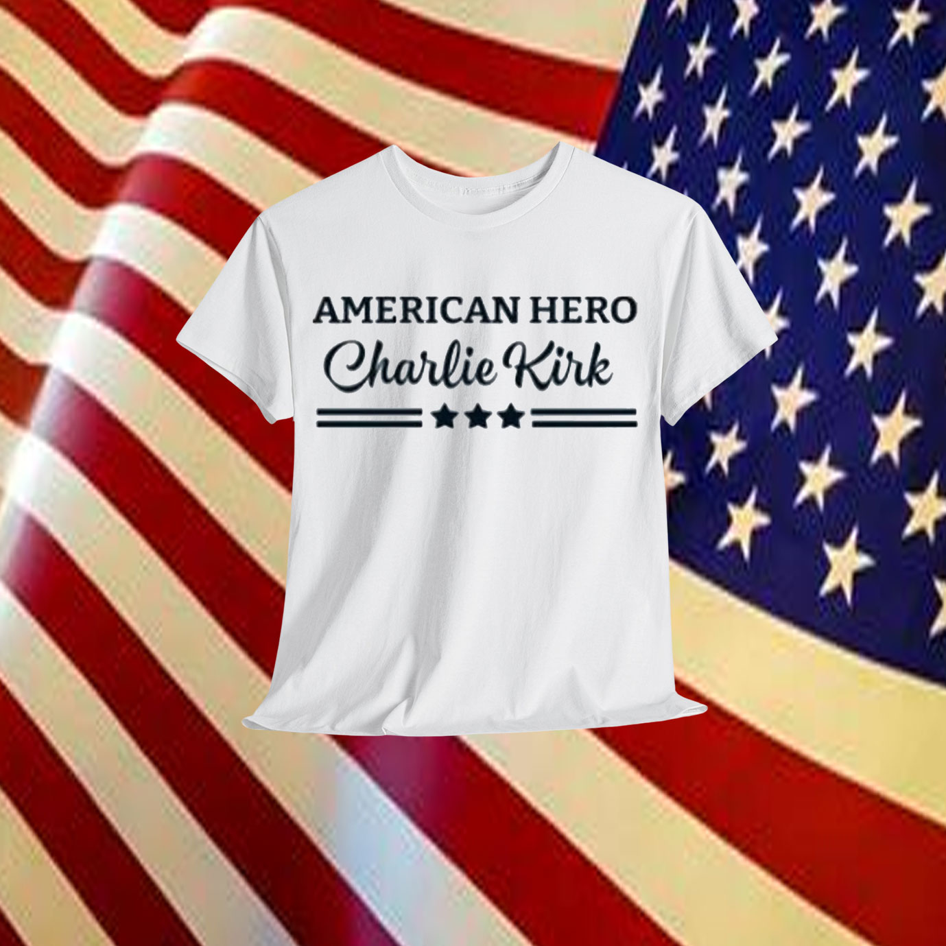 Charlie Kirk American Hero T-Shirt