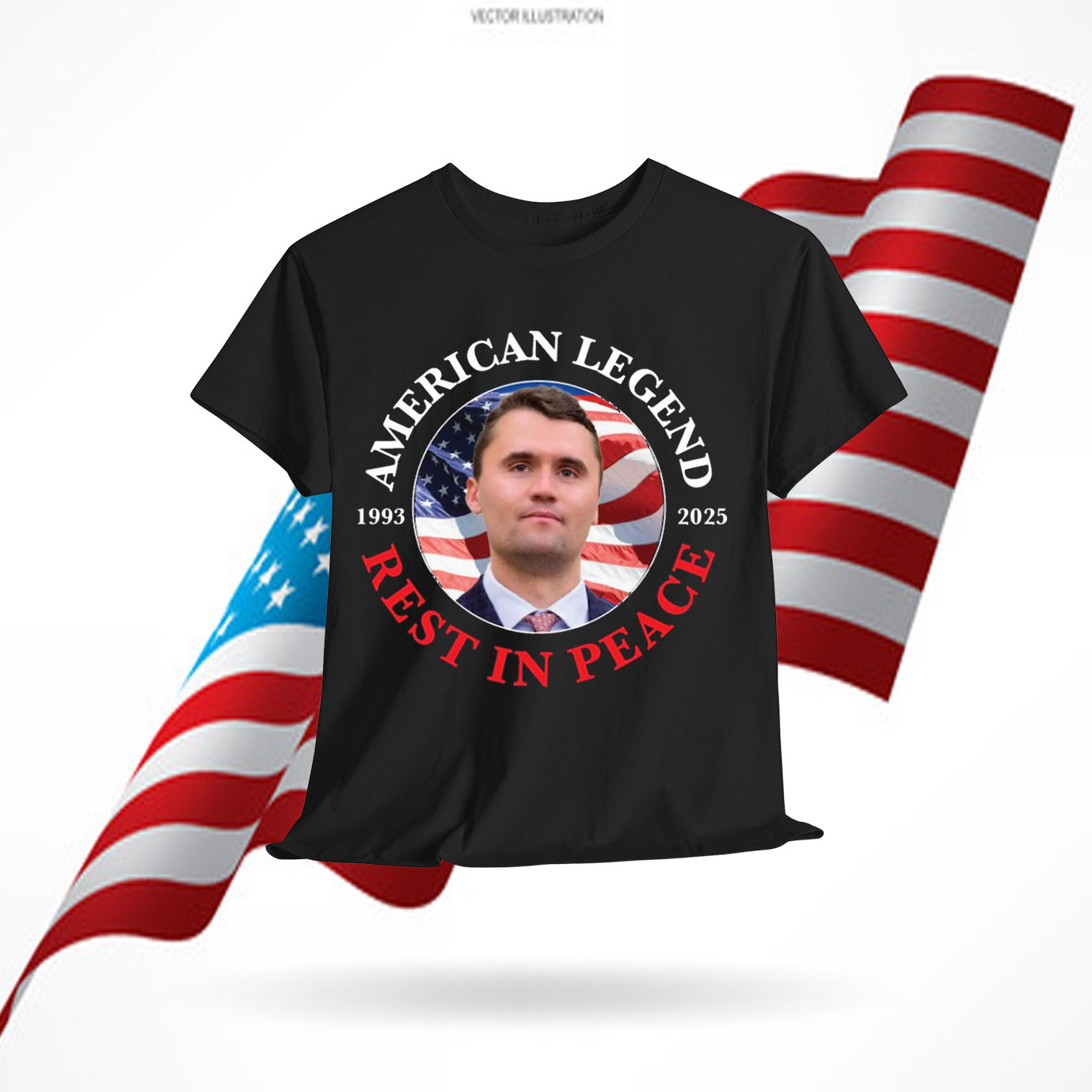 Charlie Kirk American Legend Rest In Peace Shirt