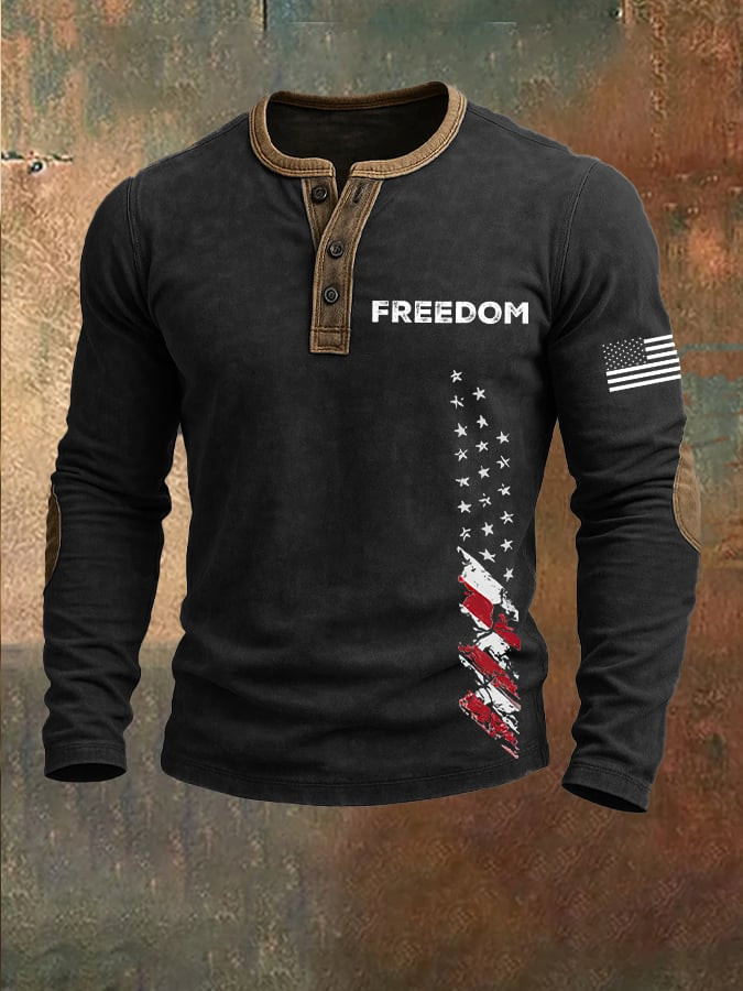 Charlie Kirk American Merch Long Sleeve Button Freedom In Memory Of Charlie Kirk 47
