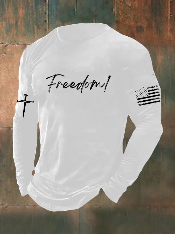 Charlie Kirk American Merch Long Sleeve Shirt Freedom In Memory Of Charlie Kirk 47