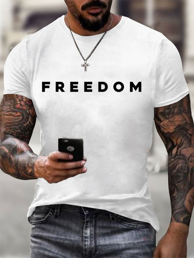 Charlie Kirk American Merch T-shirt Freedom R.I.P In Memory Of Charlie Kirk 47