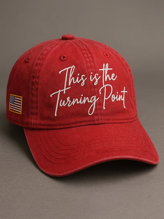 Charlie Kirk American Red Hat This Is Our Turning Point R.I.P 1993 2025 Memorial CK 47 Gifts