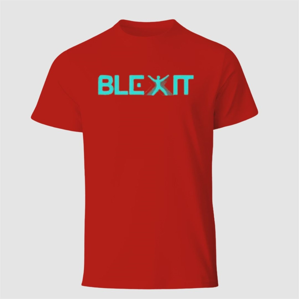 Charlie Kirk Blexit Red T-Shirt RIP Charlie Kirk Unique Tribute Merchandise