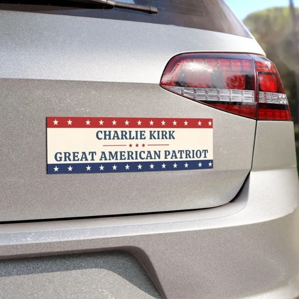 Charlie Kirk Car Magnet