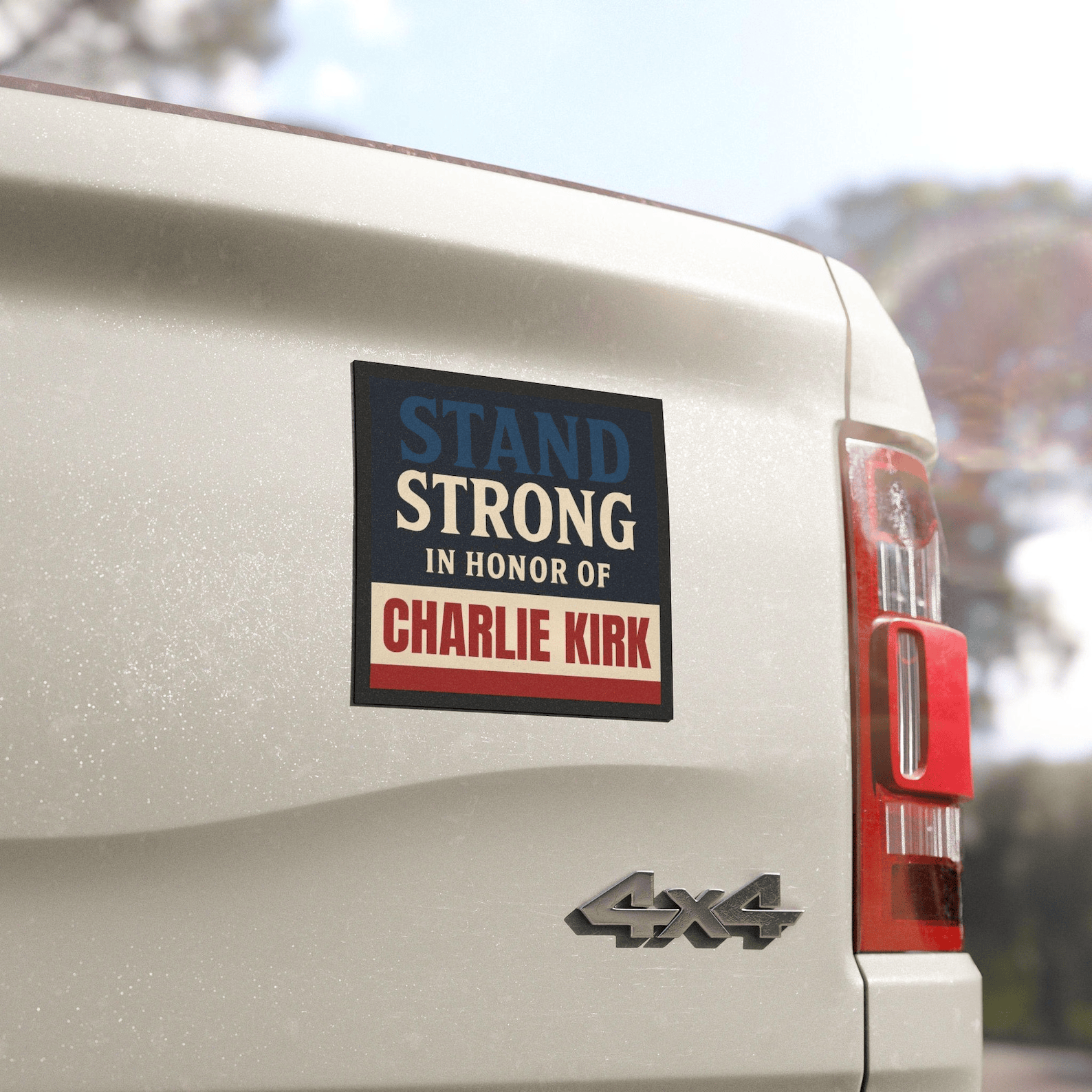 Charlie Kirk Car Magnet Honor Charlie Kirk Car Magnet Kirk Car Decal