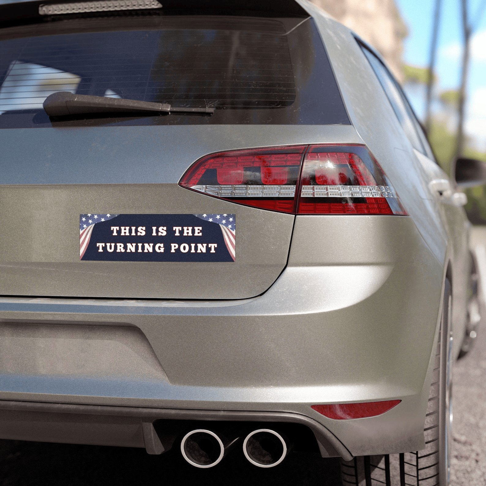 Charlie Kirk Car Magnet This is the Turning Point Car Decal