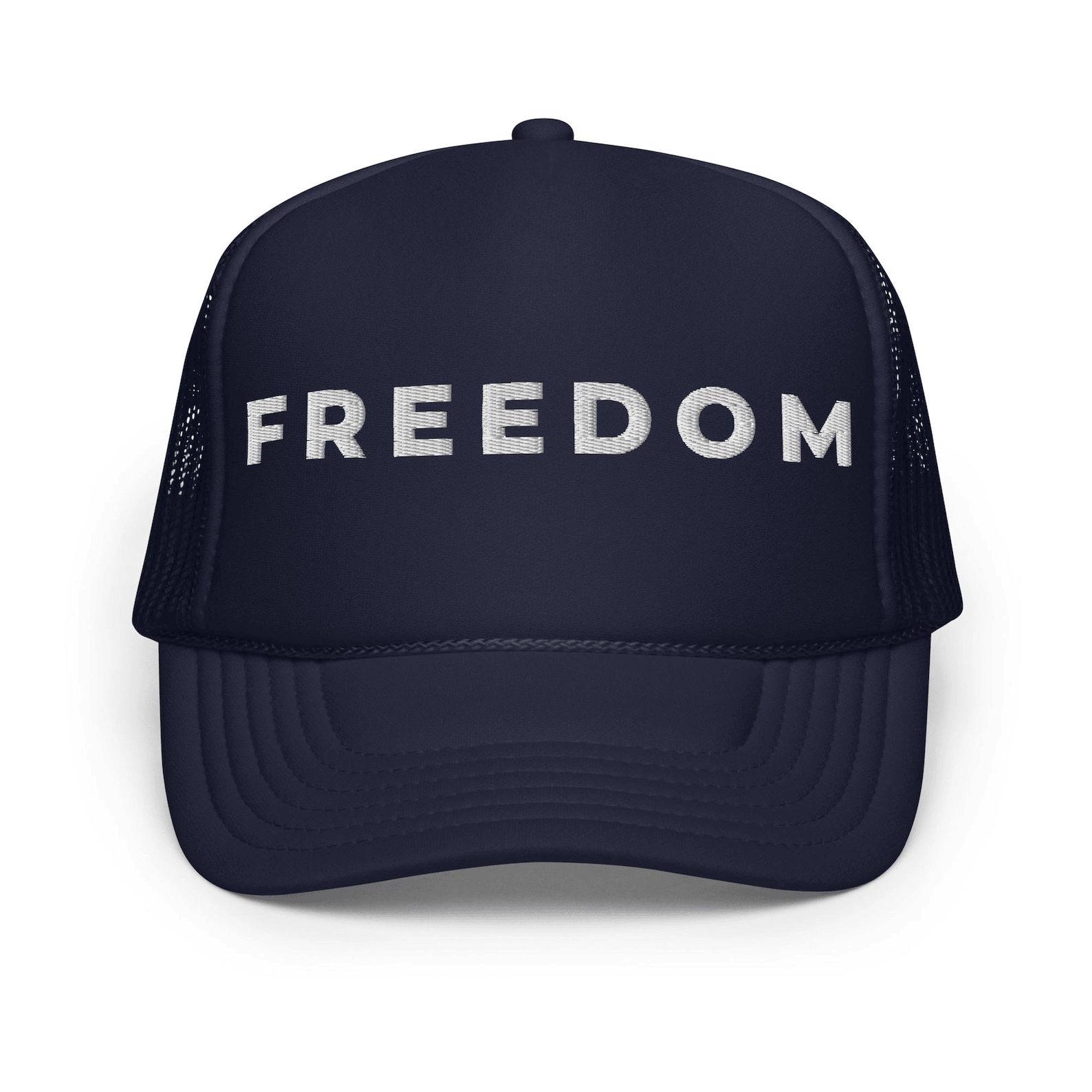 Charlie Kirk Embroided Hat Freedom Hat Foam Trucker Hat
