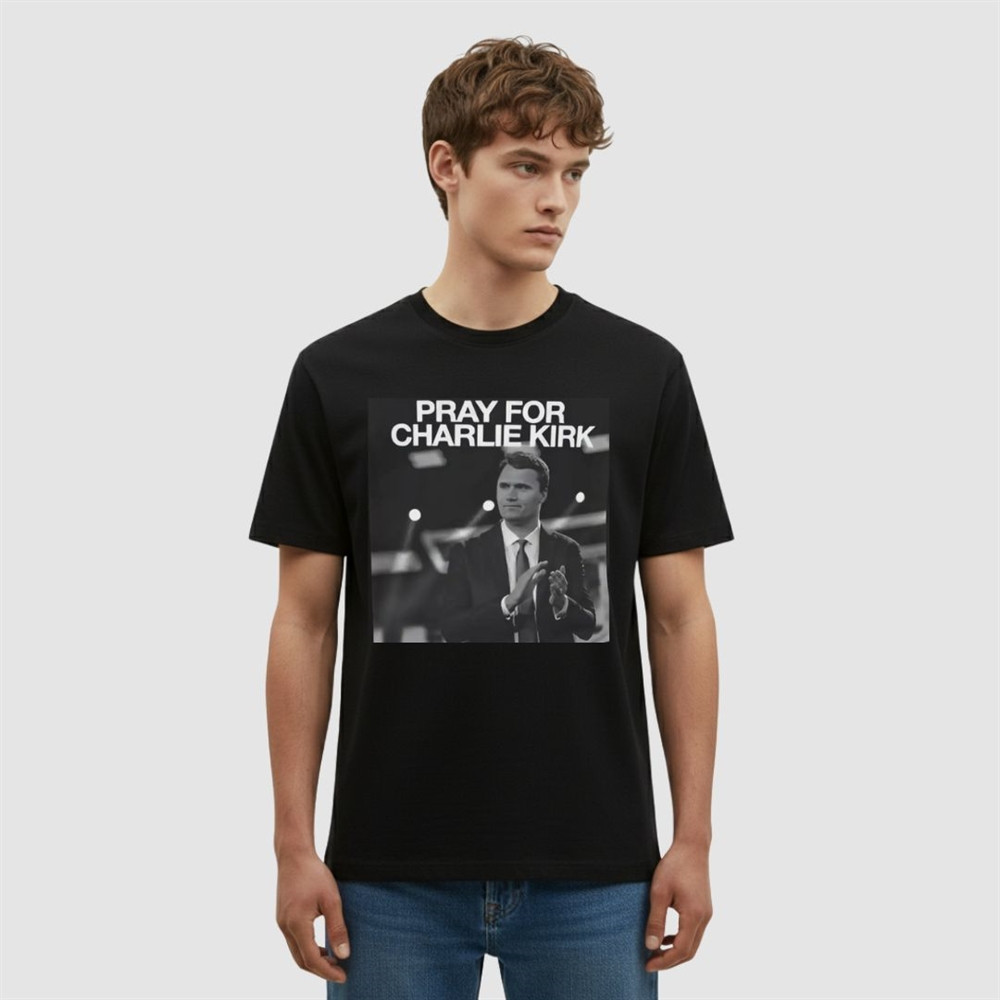 Charlie Kirk Faith And Freedom T-Shirt Pray For America Proud Charlie Kirk Shirt