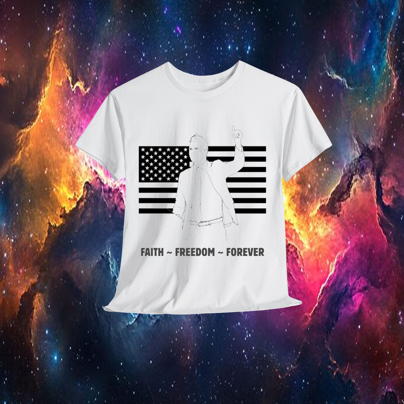 Charlie Kirk Faith Freedom Forever Shirt