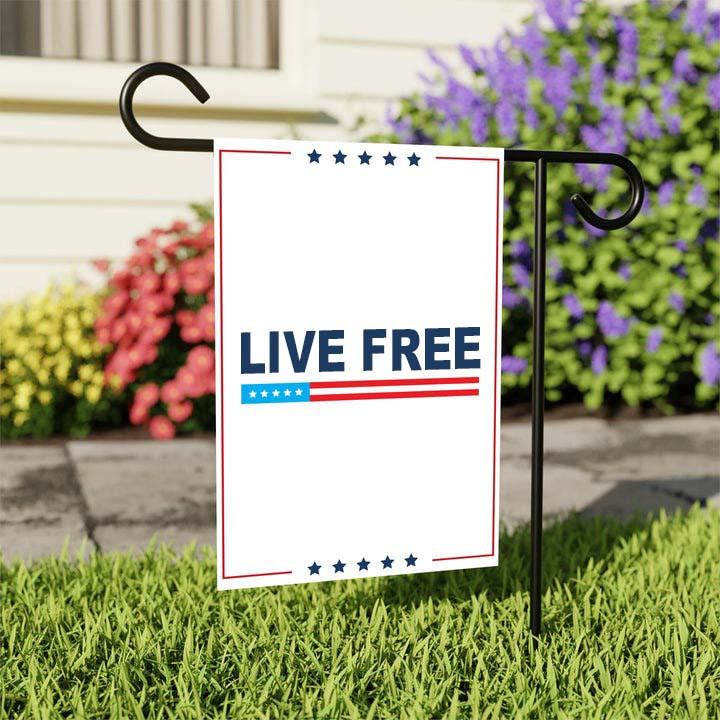 Charlie Kirk Flag Live Free America Flag Patriotic Political Gifts Decor For Supporters