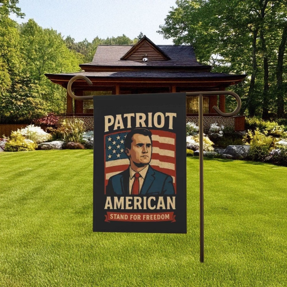 Charlie Kirk Flag Patriot American Stand For Freedom Charlie Kirk Merchandise