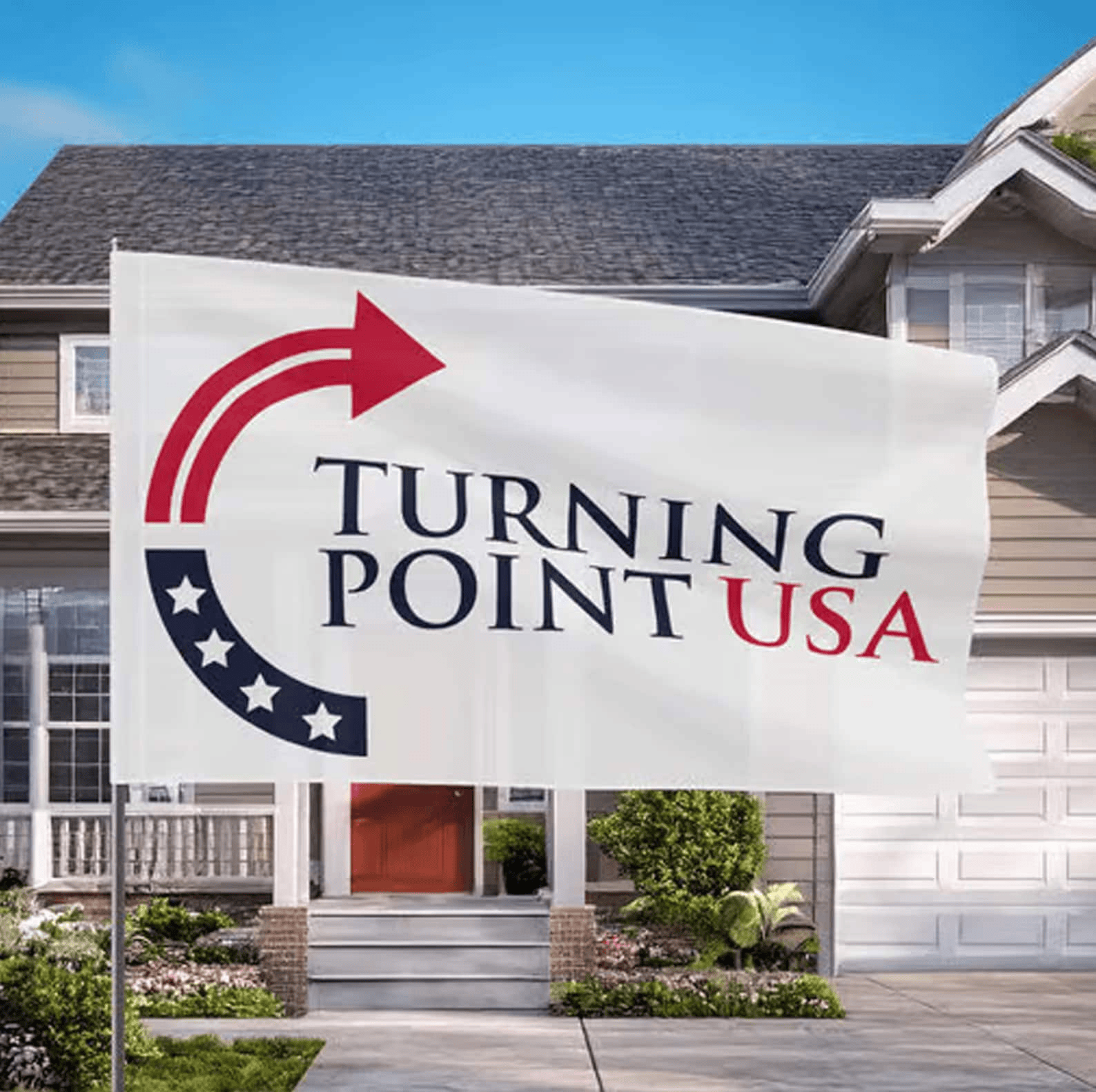 Charlie Kirk Flag Turning Point USA RIP Charlie Kirk Flag