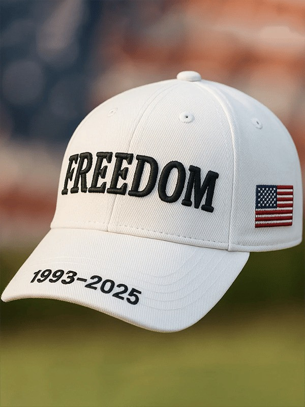 Charlie Kirk Freedom Baseball Cap 1993 2025 Turning Point USA Shop Charlie Kirk Gifts