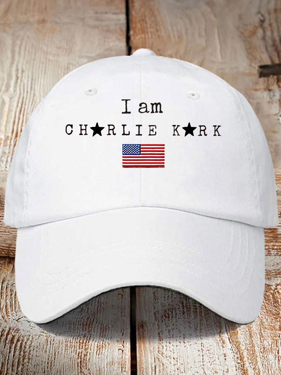 Charlie Kirk Freedom Cap I Am Charlie Kirk Unique Patriotics Turning Point Clothing