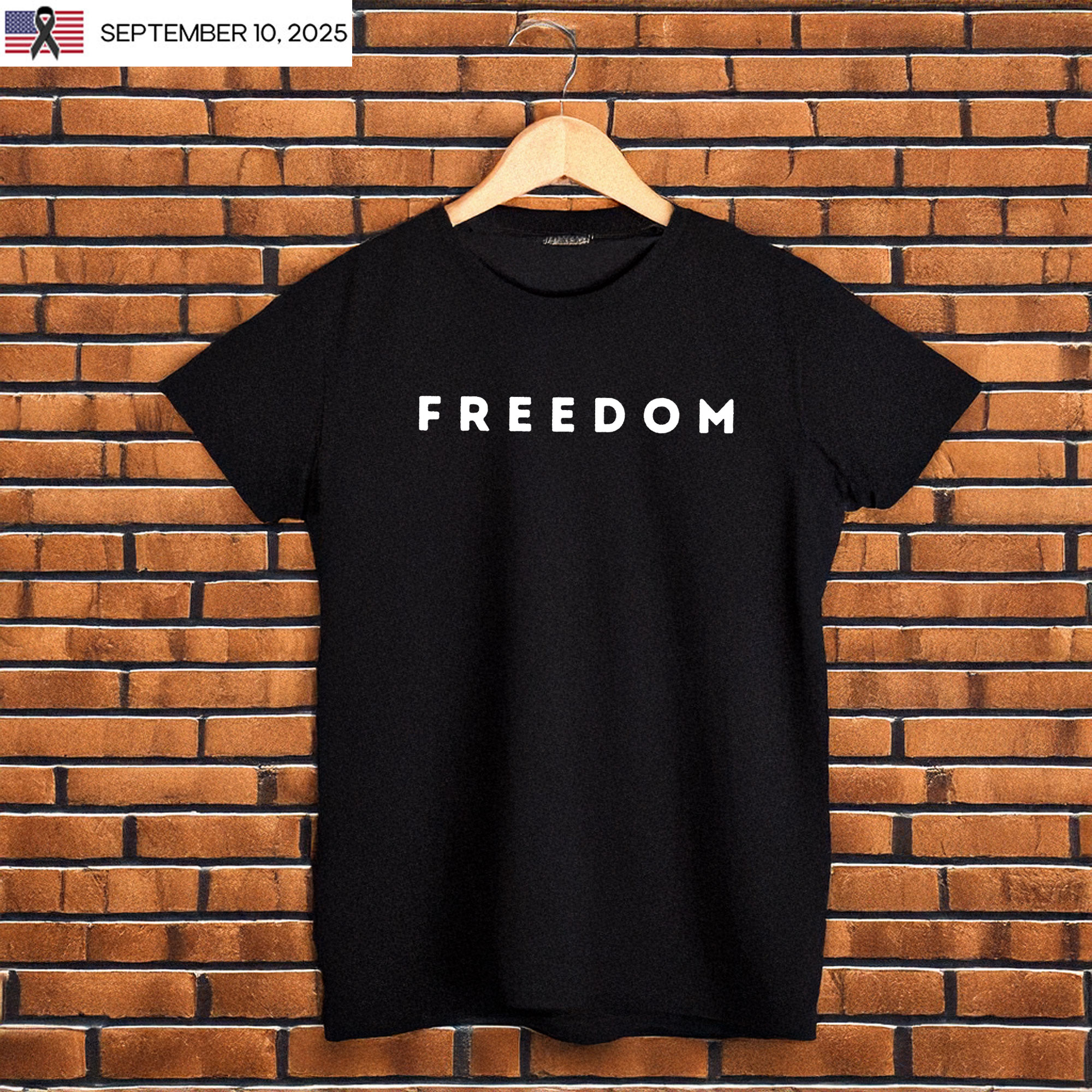 Charlie Kirk Freedom Comfort Shirt