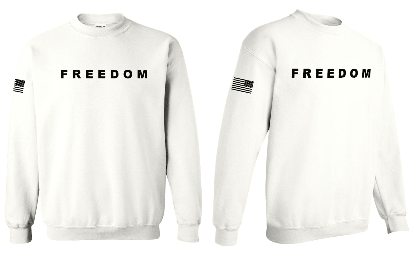 Charlie Kirk Freedom Crewneck Sweatshirt Justice for Charlie Kirk Sweatshirt