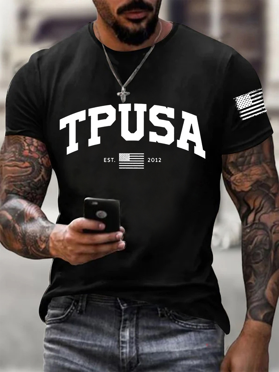 Charlie Kirk Freedom EST 2012 T-shirt TPUSA Proud Merch Ideas