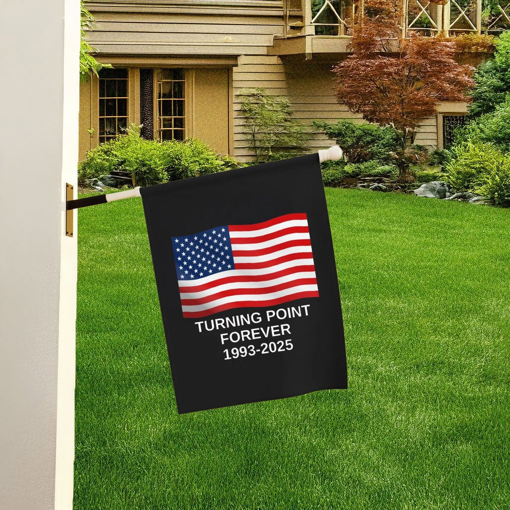Charlie Kirk Freedom Flag Turning Point Forever 1993 2025 Best Charlie Kirk Merch
