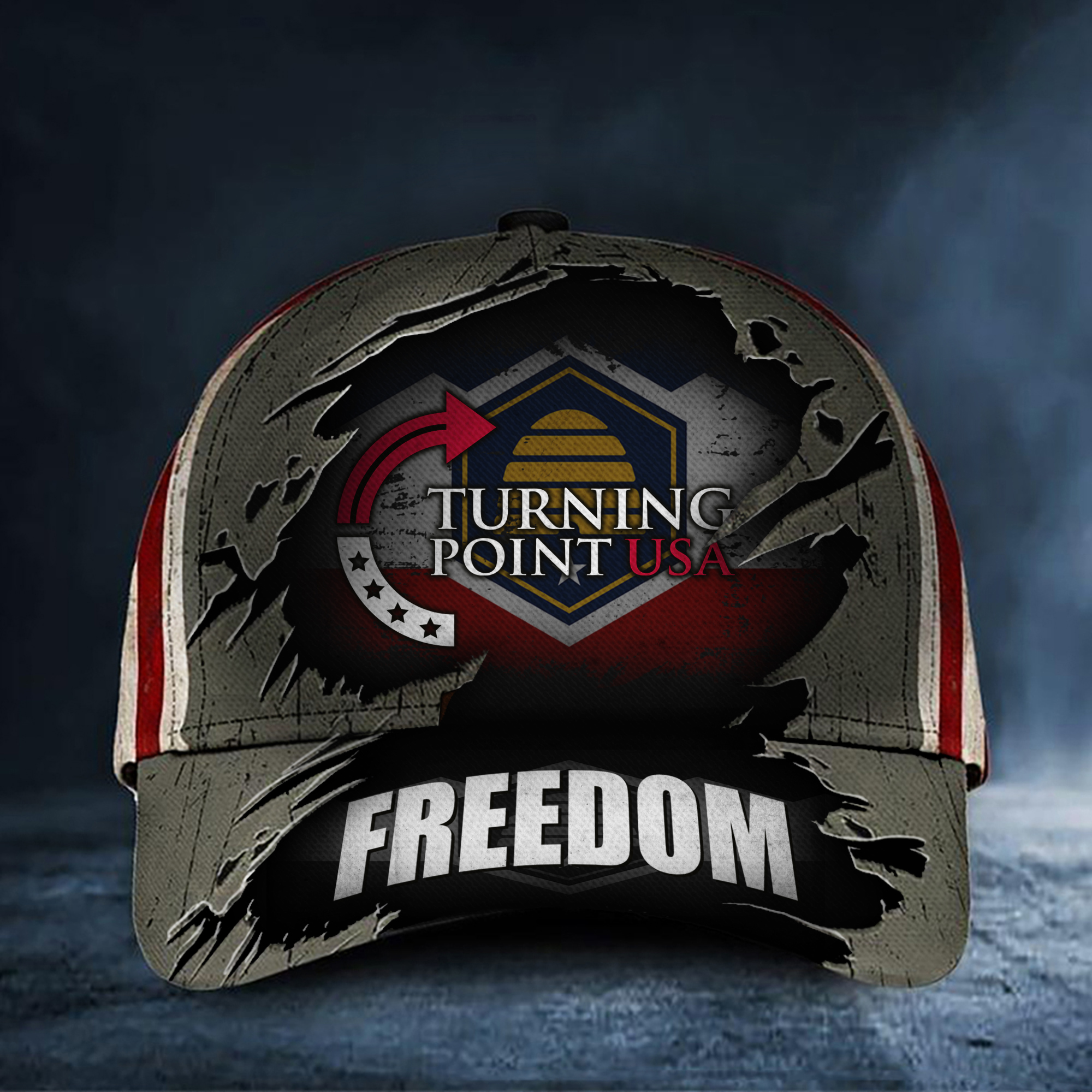 Charlie Kirk Freedom Hat Beehive Freedom Turning Point USA Baseball Cap Gifts Ideas