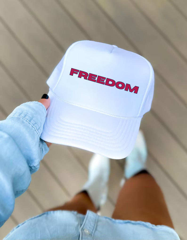 Charlie Kirk Freedom Hat Charlie Kirk Hat Make America Great Again Donald Trump Merch