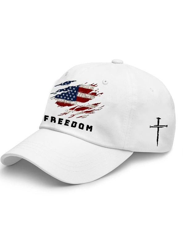 Charlie Kirk Freedom Hat Charlie Kirk Holy Cross Patriotic Conservative Gifts
