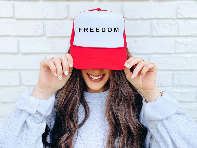 Charlie Kirk Freedom Hat Make America Great Again Hat RIP Charlie Kirk True Patriot Cap