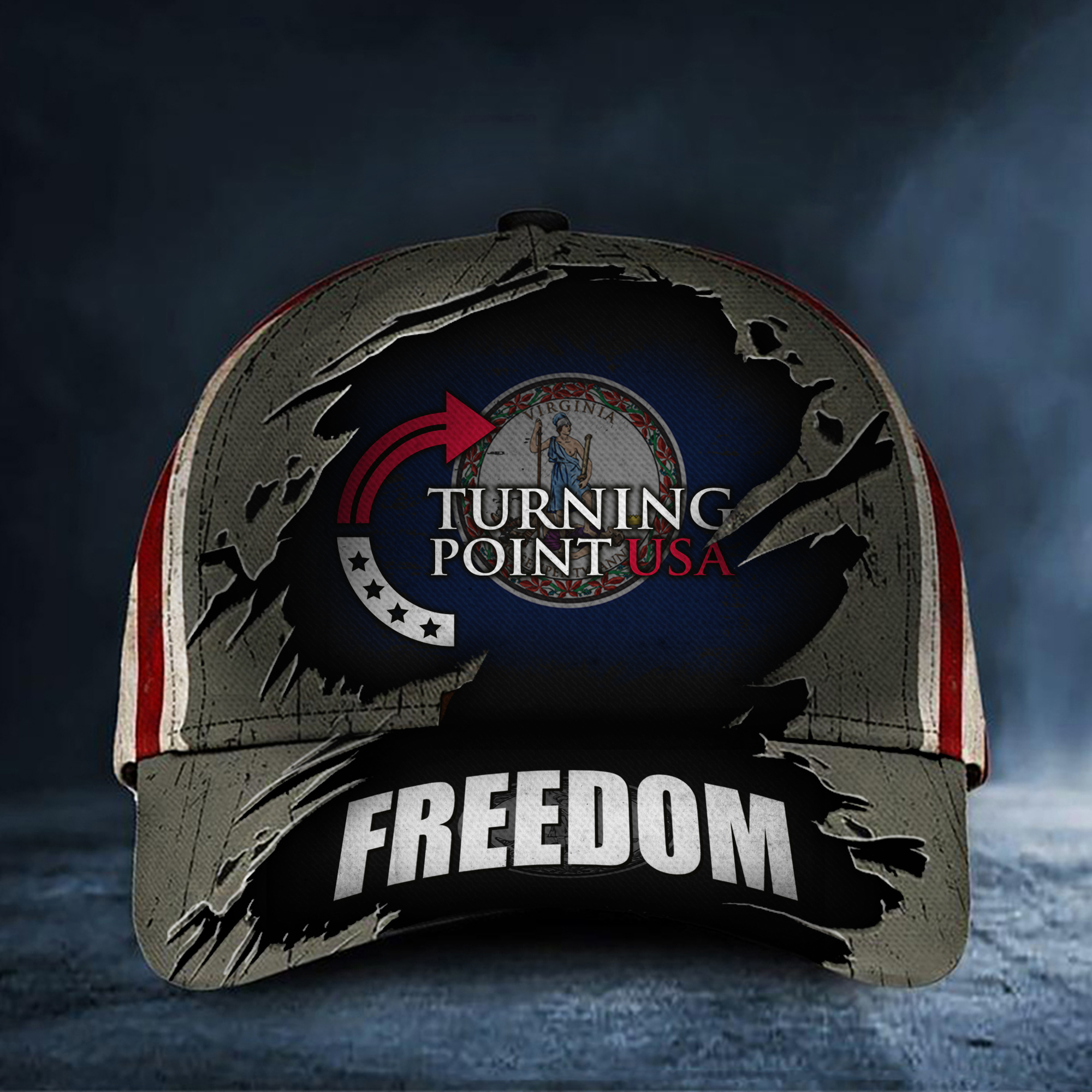 Charlie Kirk Freedom Hat Old Dominion Freedom Turning Point USA Baseball Cap For Him
