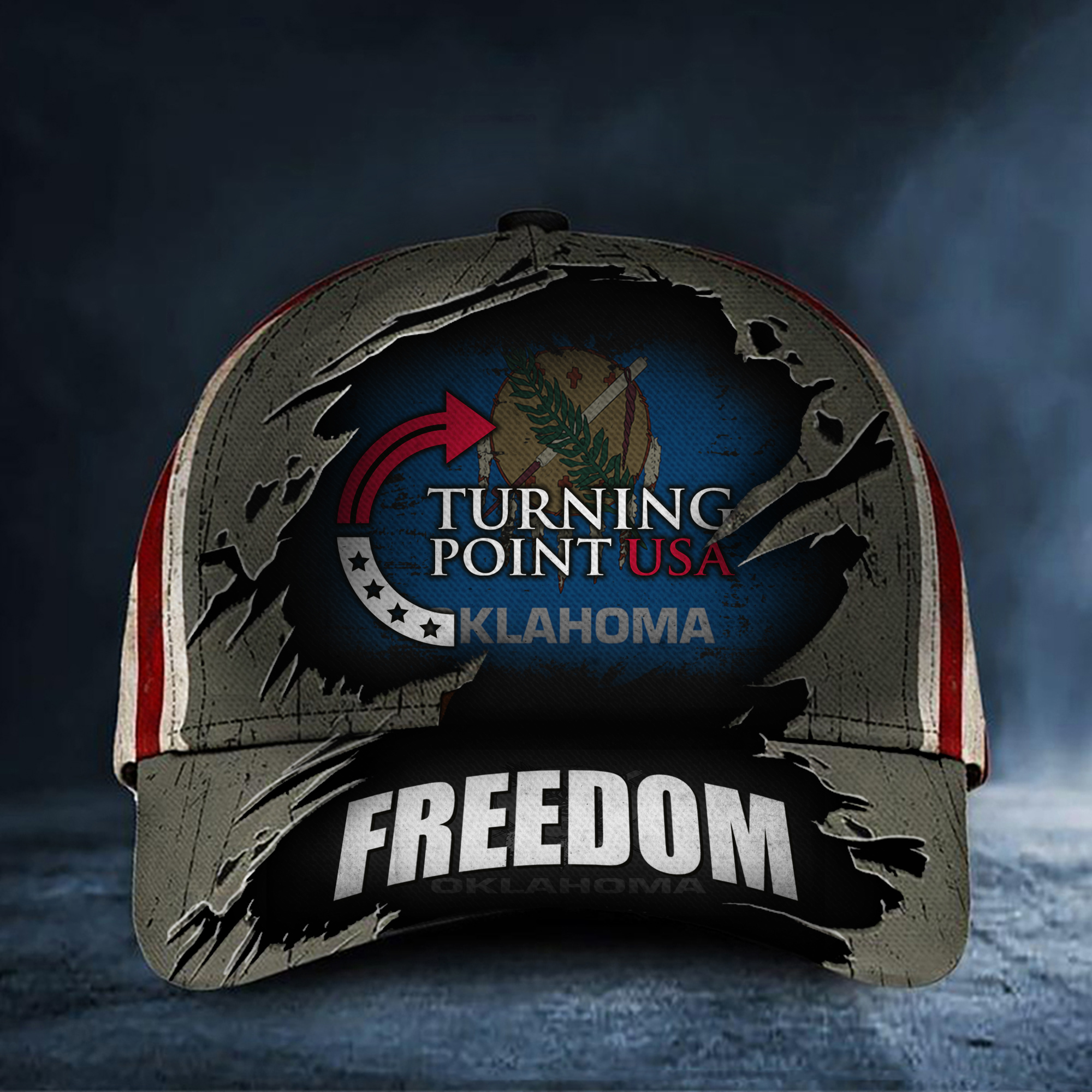 Charlie Kirk Freedom Hat Sooner Freedom God Faith Country Baseball Cap Gifts Ideas