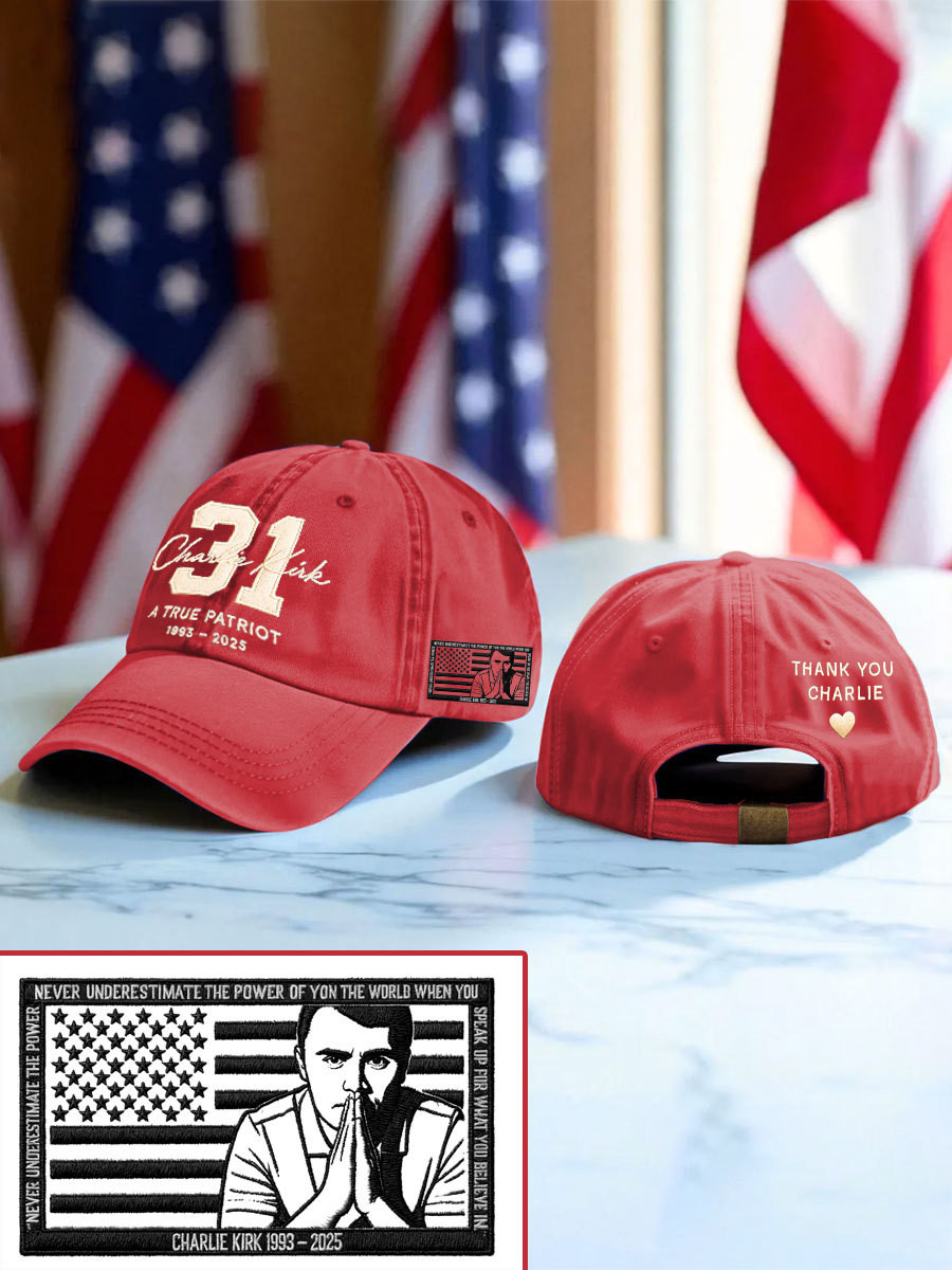 Charlie Kirk Freedom Hat Thank You Charlie Kirk 31 Years 1993 2025 Tribute Baseball Cap